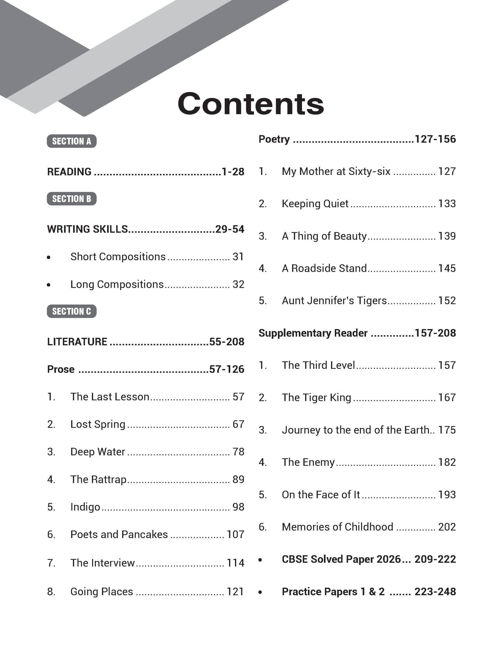 CBSE Chapterwise Question Bank Class 12 - Physics, Chemistry, Mathematics and English (For 2027 Board Exam)
