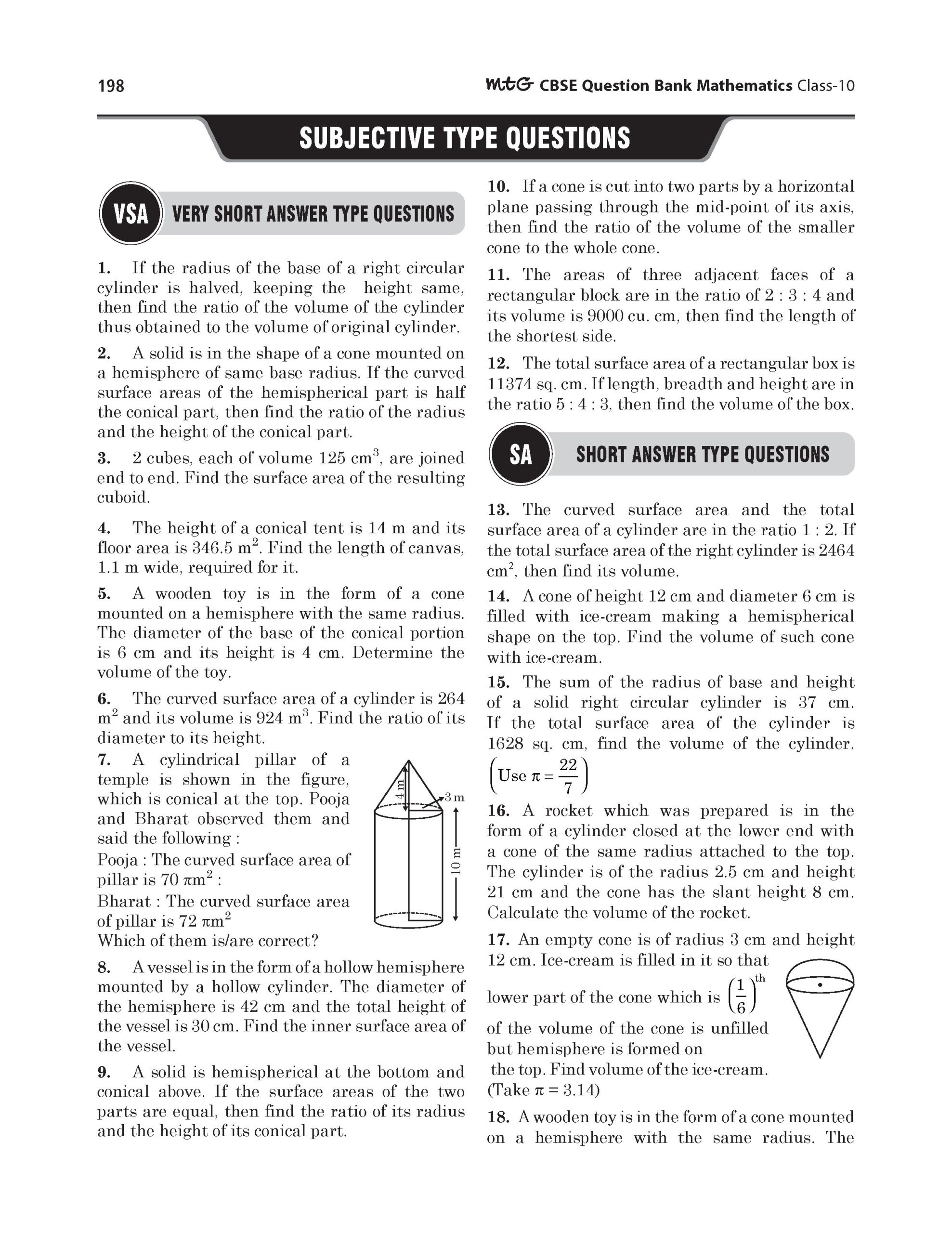 Class 10 – CBSE Chapterwise Question Bank Mathematics For 2027 Board Exam