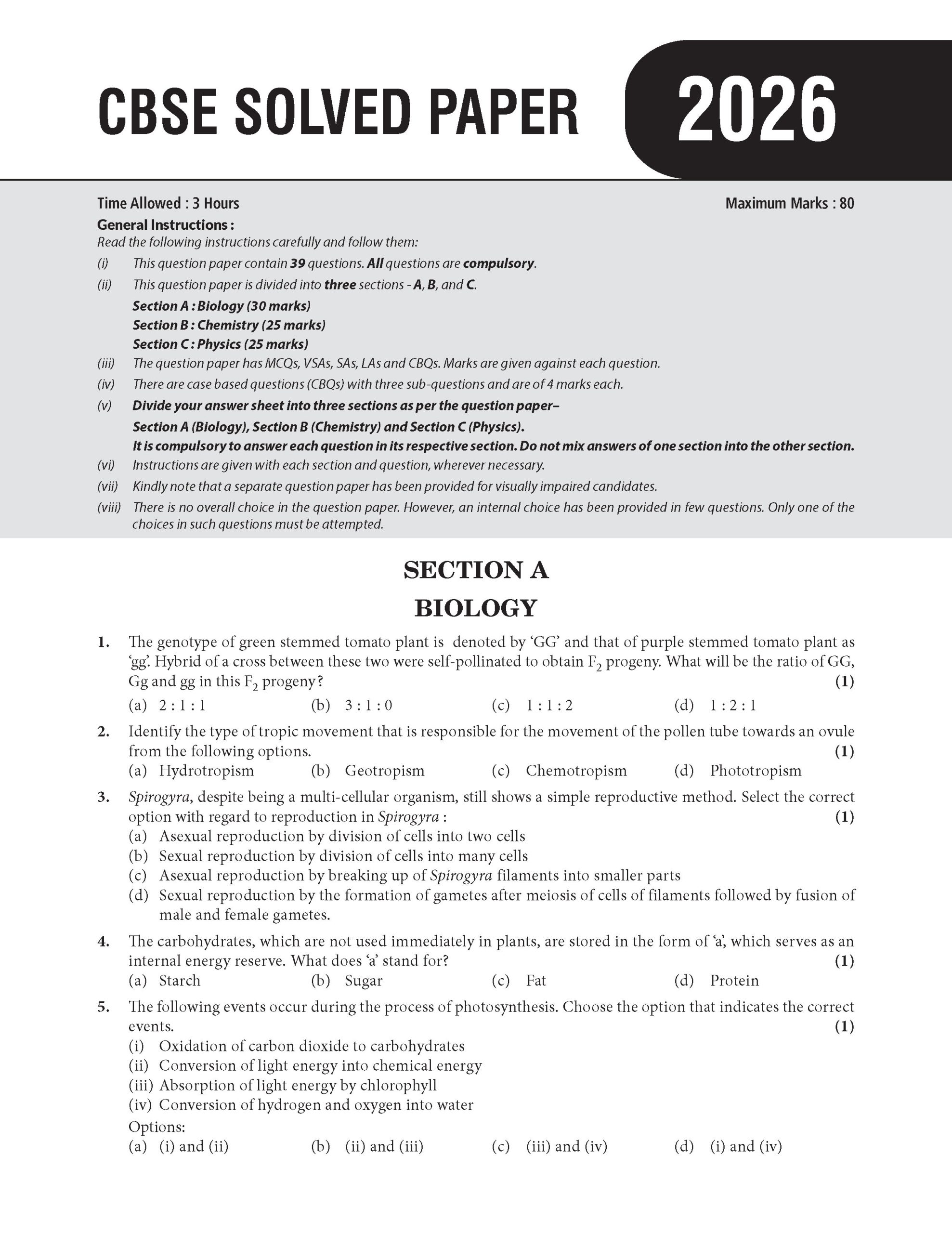 Class 10 – CBSE Chapterwise Question Bank Science For 2027 Board Exam