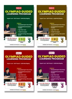 MTG Olympiad Guided Learning Program – ISO, IMO, IEO and Logical Reasoning Combo Class 3