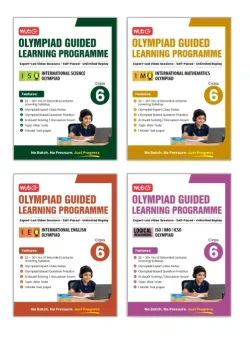 MTG Olympiad Guided Learning Program – ISO, IMO, IEO and Logical Reasoning Combo Class 6