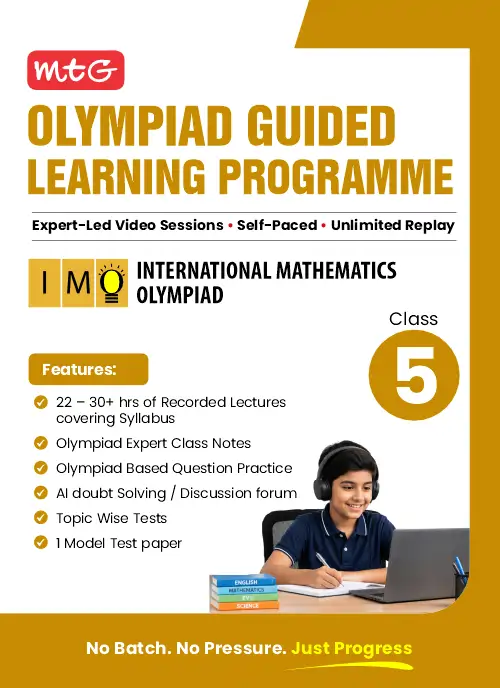 MTG Olympiad Guided Learning Program - IMO (Maths) Class 5