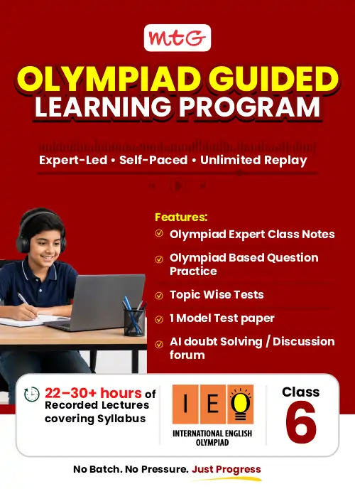 MTG Olympiad Guided Learning Program - IEO (English) Class 6