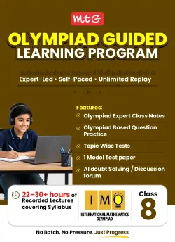 MTG Olympiad Guided Learning Program - IMO (Maths) Class 8