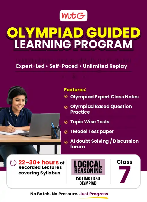 MTG Olympiad Guided Learning Program - Logical Reasoning Class 7